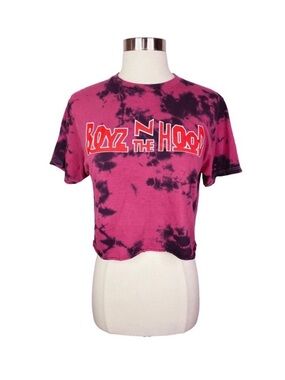 Thirty Single Boyz N The Hood Tie Dye Cropped Tee - Size XS